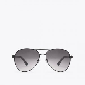 Kurt Geiger Regent Aviator Sunglasses - Black