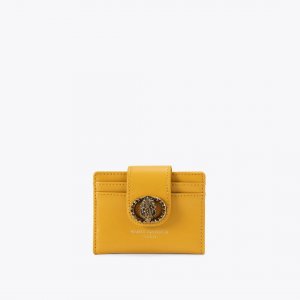 Kurt Geiger Chelsea Card Holder - MUSTARD