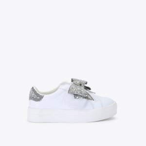 Kurt Geiger Mini Laney Sneaker - Silver Combination