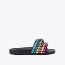 Kurt Geiger Meena Eagle Jewel Slide - Black Combination