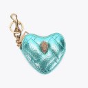 Kurt Geiger Kensington Heart Charm - Mid Green