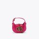 Kurt Geiger Micro Chelsea Hobo Bag - Fushia