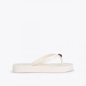 Kurt Geiger Kensington Flip Flop - BONE