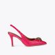 Kurt Geiger Belgravia High Sling Back Heel - Fushia