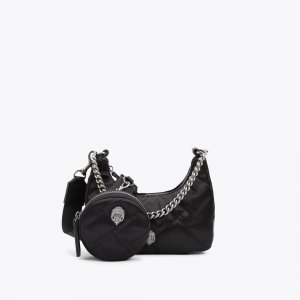 Kurt Geiger Small Recycled Cross Body Bag - Black