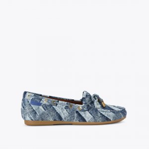 Kurt Geiger Eagle Moccasin - Denim