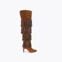 Kurt Geiger Shoreditch Over The Knee Boot - Tan Combination