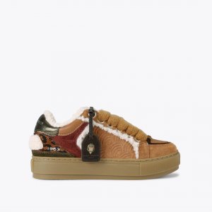 Kurt Geiger Southbank Tag Sneaker - Brown Other