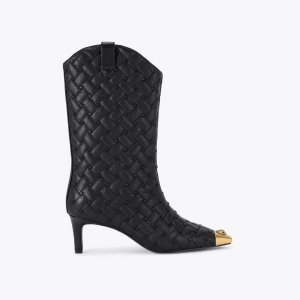 Kurt Geiger Regent Crystal Boot - Black Combination