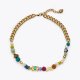 Kurt Geiger Pave Charm Necklace - Multi / Other