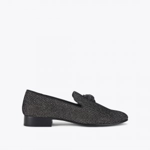 Kurt Geiger Ace Stud Loafer - Black Grey
