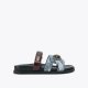 Kurt Geiger Eagle Cut Out Sandal - Blue Dark Combination