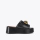Kurt Geiger Chelsea Flatform Mule Sandal - Black