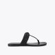 Kurt Geiger Kensington T-bar Drench - Black