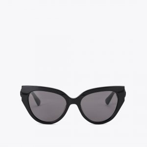 Kurt Geiger Chelsea Cat Eye Sunglasses - Black