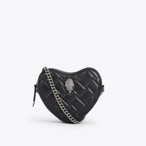 Kurt Geiger Kensington Heart Bag - Black