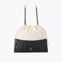 Kurt Geiger Kensington Drawstring Bag - Black White
