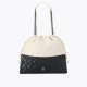 Kurt Geiger Kensington Drawstring Bag - Black White