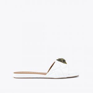 Kurt Geiger Kensington Flat Sandal - White Other