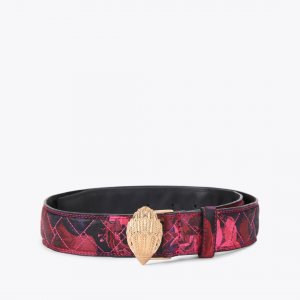Kurt Geiger Kensington Belt - Fushia Combination