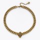 Kurt Geiger Eagle Collar Necklace - Gold