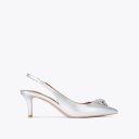 Kurt Geiger Belgravia Sling Back Heel - Silver