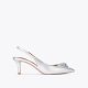 Kurt Geiger Belgravia Sling Back Heel - Silver