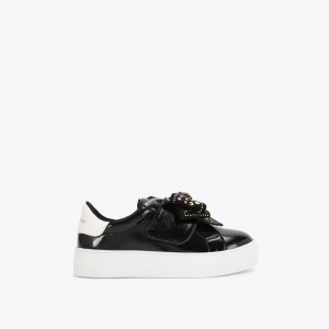 Kurt Geiger Mini Laney Bow Sneaker - Black