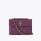 Kurt Geiger Leather Kensington Bag - Wine