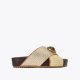 Kurt Geiger Chelsea Cross Strap Sandal - Gold Combination