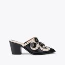 Kurt Geiger Flower Western Mule - Black Combination