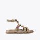 Kurt Geiger Octavia Flexi Gladiator Sandal - Bronze Combination