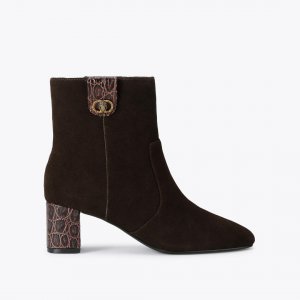 Kurt Geiger Chelsea Trim Ankle Boot - Brown