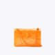 Kurt Geiger Mini Vinyl Kensington Bag - Orange