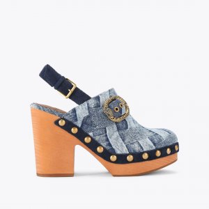 Kurt Geiger Mayfair Clog Slingback - Denim