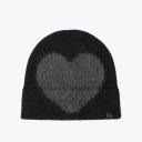Kurt Geiger Intasia Heart Beanie - Black