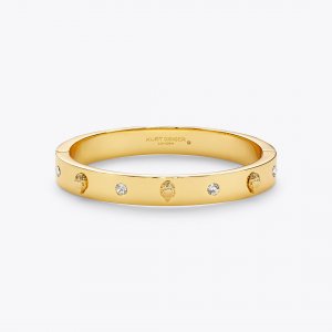 Kurt Geiger Metal Eagle Bangle - Gold