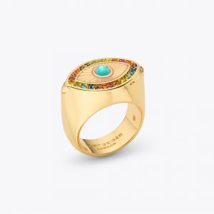 Kurt Geiger Rainbow Eye Ring - Multi / Other