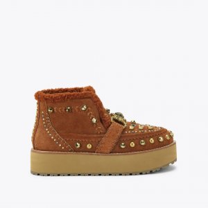 Kurt Geiger Mansion Cosy Boot - Tan Combination