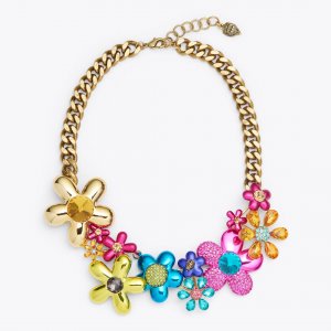 Kurt Geiger Extra Large Rainbow Floral Necklace - Multi / Other