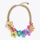 Kurt Geiger Extra Large Rainbow Floral Necklace - Multi / Other
