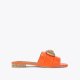 Kurt Geiger Chelsea Flat Sandal - Orange