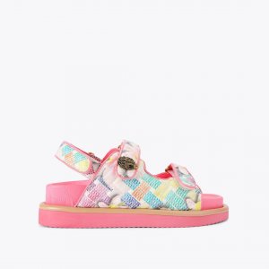 Kurt Geiger Orson Sandal - PINK COMBINATION