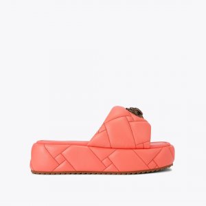 Kurt Geiger Kensington Puff Flatform - Peach