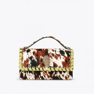 Kurt Geiger Small Bond Top Handle Bag - Brown Other