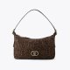 Kurt Geiger Chelsea Soft Shoulder Bag - Dark Brown Combination