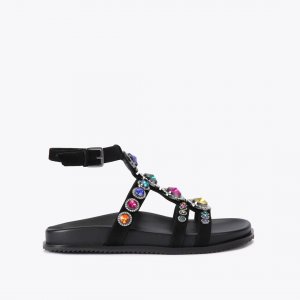 Kurt Geiger Octavia Gladiator Sandal - Black Other
