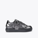 Kurt Geiger Southbank Tag Sneaker - Gunmetal