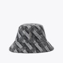 Kurt Geiger Kensington Bucket Hat - Black Grey