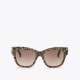 Kurt Geiger Shoreditch Square Sunglasses - Brown Other
